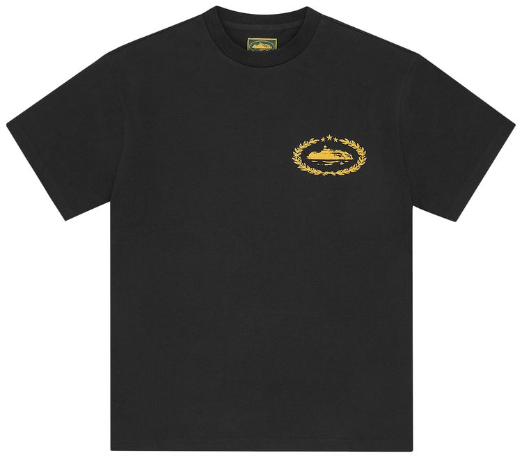 Corteiz Royale Heavyweight Tee BlackYellow