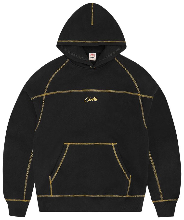 Corteiz Hmp V2 Hoodie BlackYellow