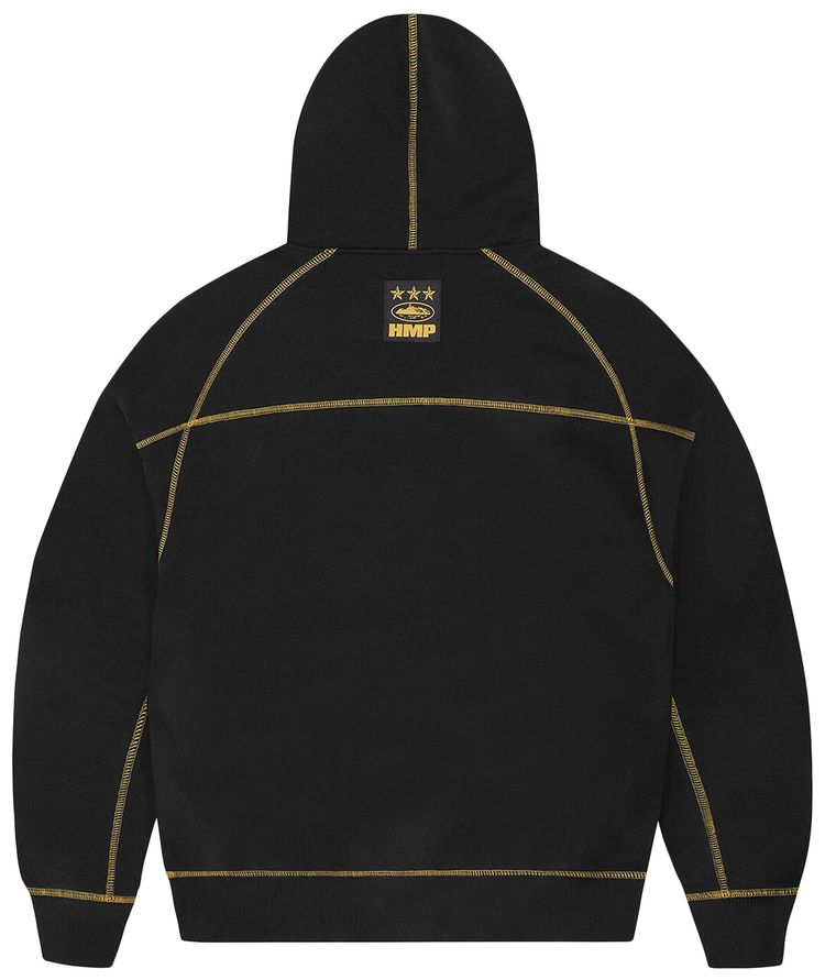 Corteiz Hmp V2 Hoodie BlackYellow
