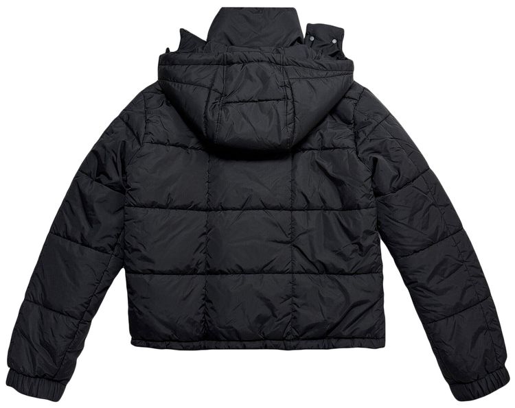 Off White Puffer Jacket Black