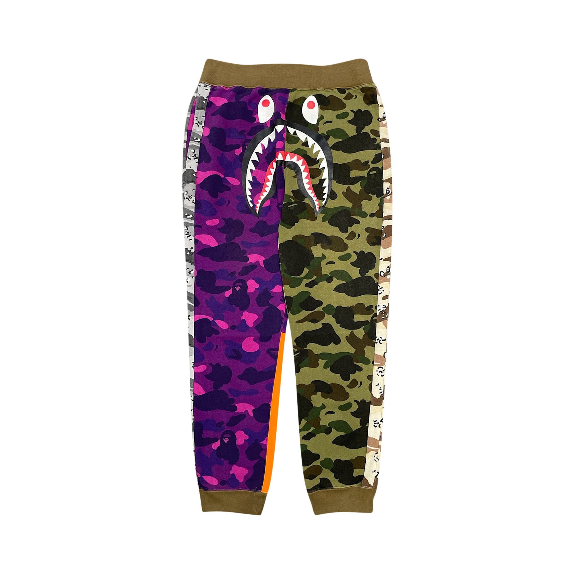 その他 M BAPE CRAZY MIX CAMO SWEAT PANTS Buy BAPE Crazy Camo Sweatpants 'Multicolor' - 001PTH301015X | GOAT