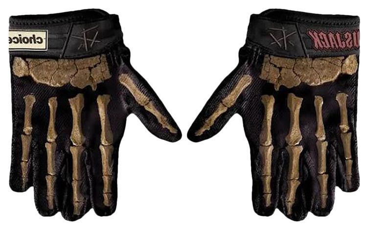 Cactus Jack by Travis Scott T Rexx Gloves Black
