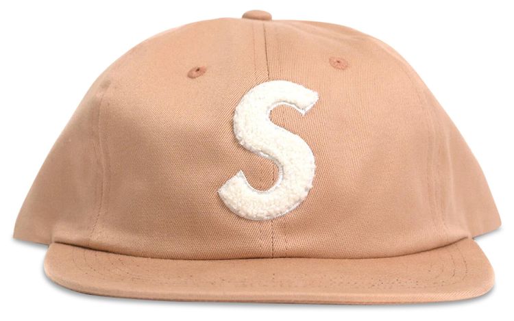 Supreme Chenille S Logo 6 Panel Coral