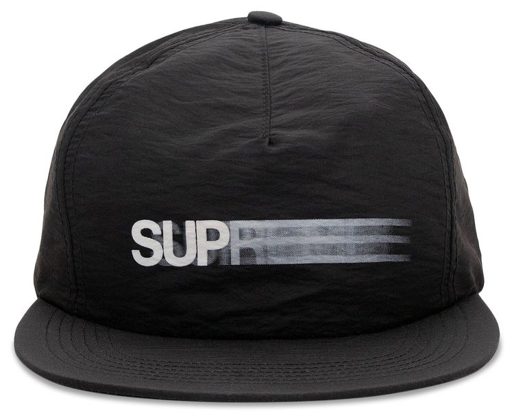 Supreme Motion Logo Iridescent 5 Panel Black