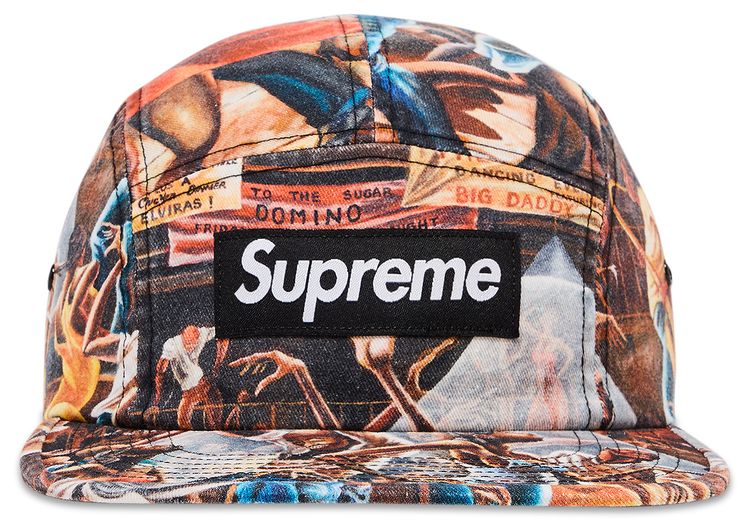 Supreme x Ernie Barnes Camp Cap Multicolor