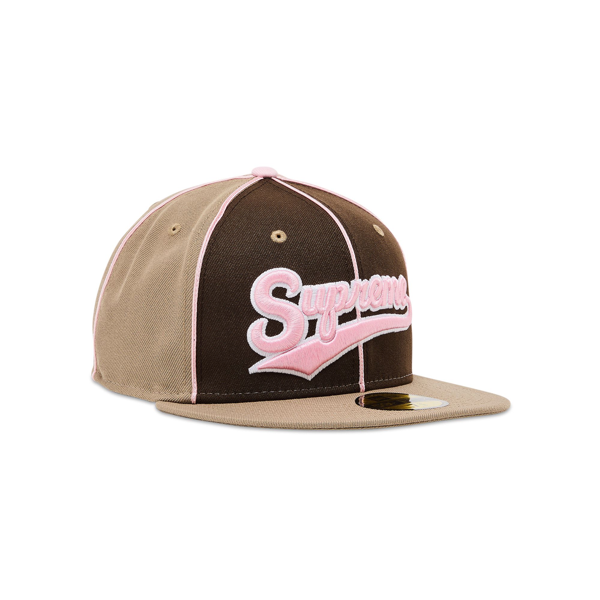 【受注生産品】 Piping Supreme Buy Script TAN SS25H17 - 'Tan' Era New Logo 帽子
