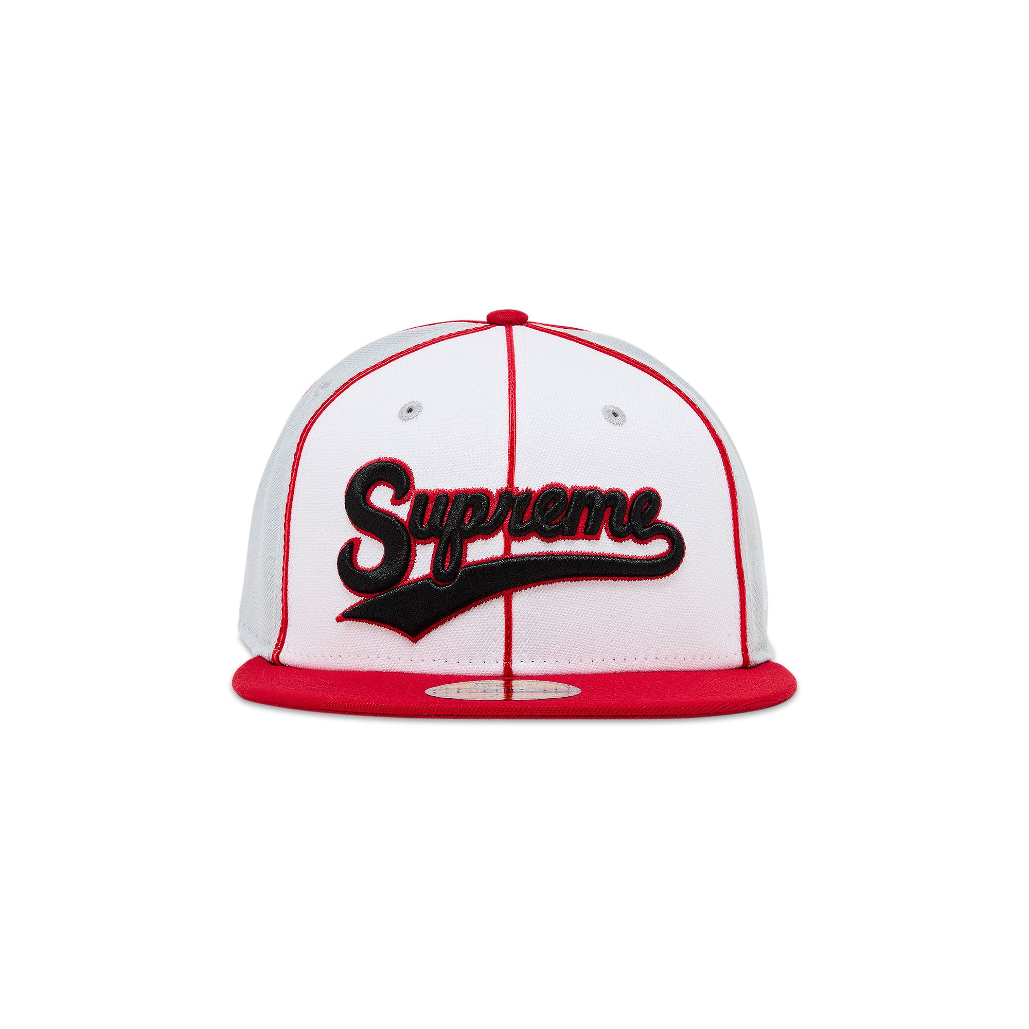 Supreme Piping Script Logo Cap 7 3/8 グレー Supreme Piping Script Logo New Era (SS25) - $54