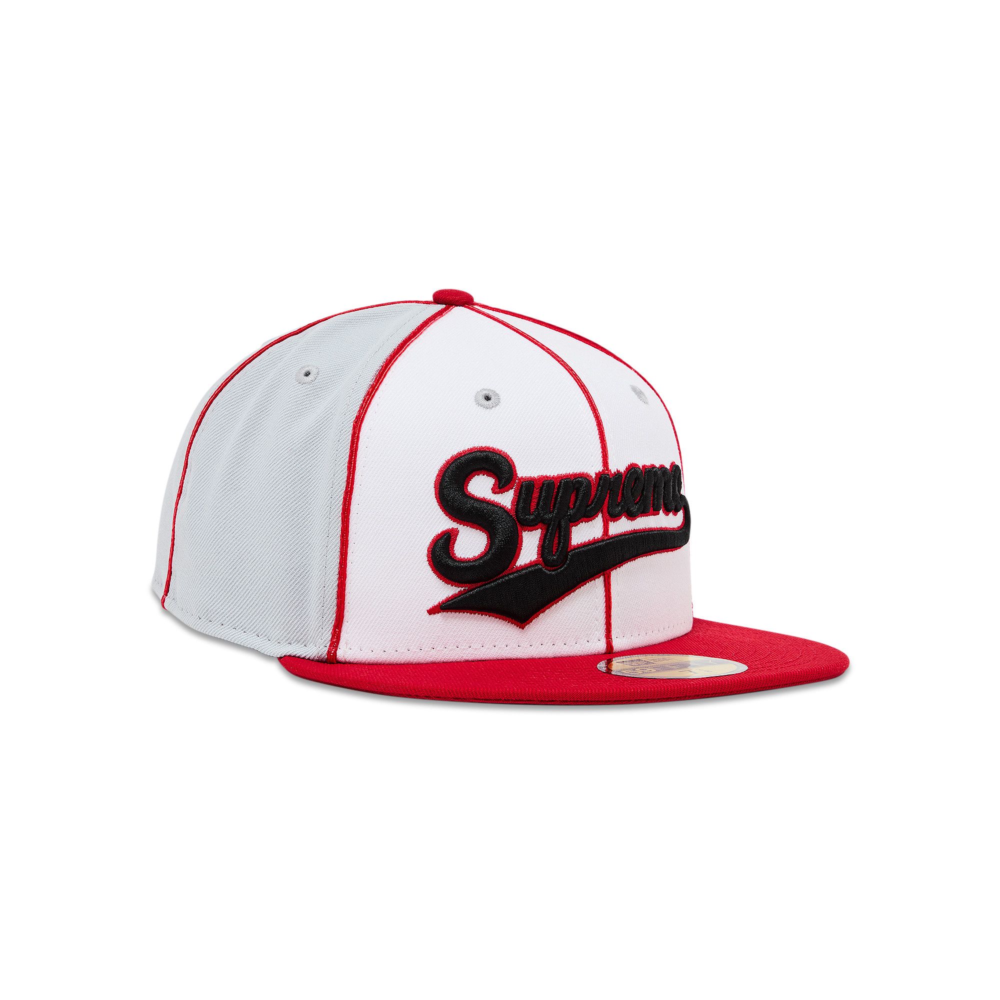 Buy Supreme Piping Script Logo New Era 'Grey' - SS25H17 GREY