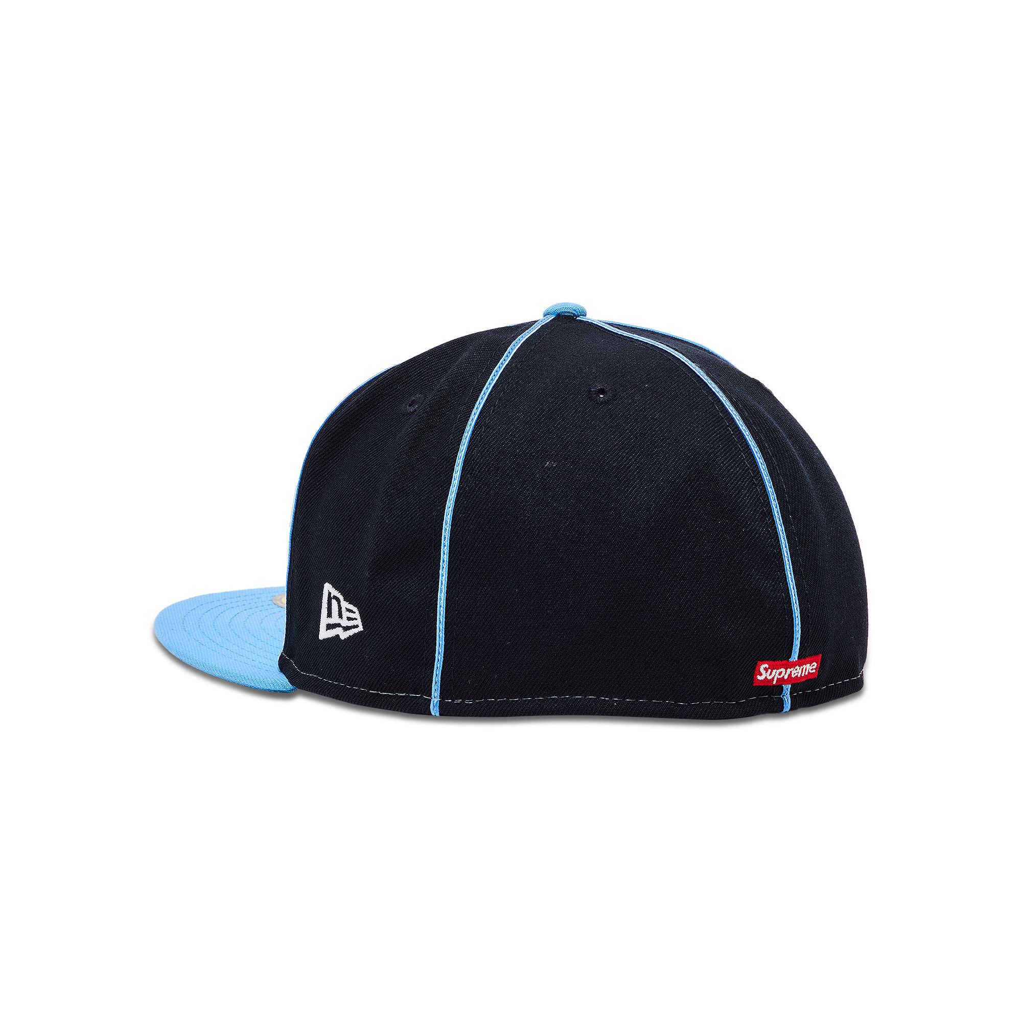 Buy Supreme Piping Script Logo New Era 'Navy' - SS25H17 NAVY