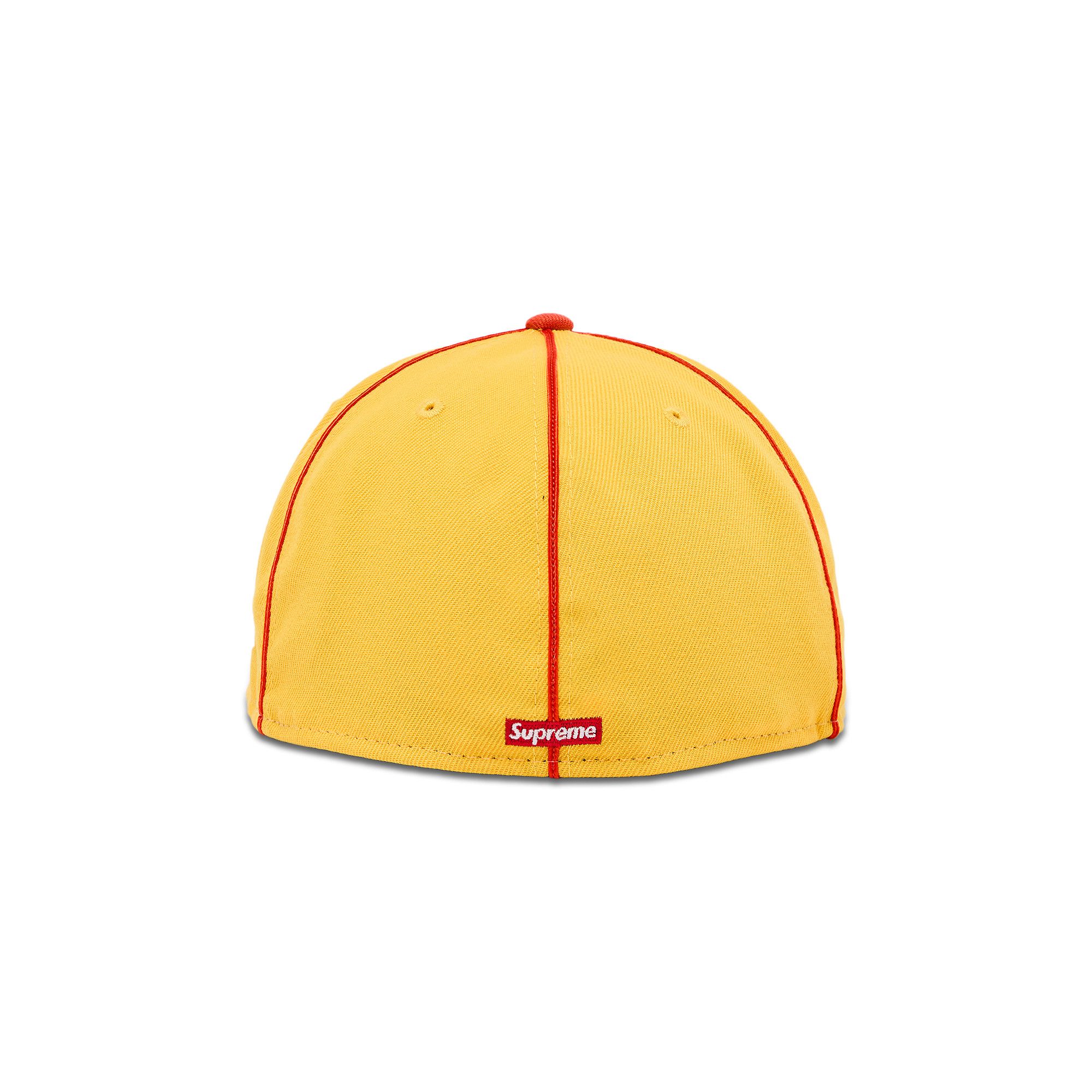 Buy Supreme Piping Script Logo New Era 'Yellow' - SS25H17