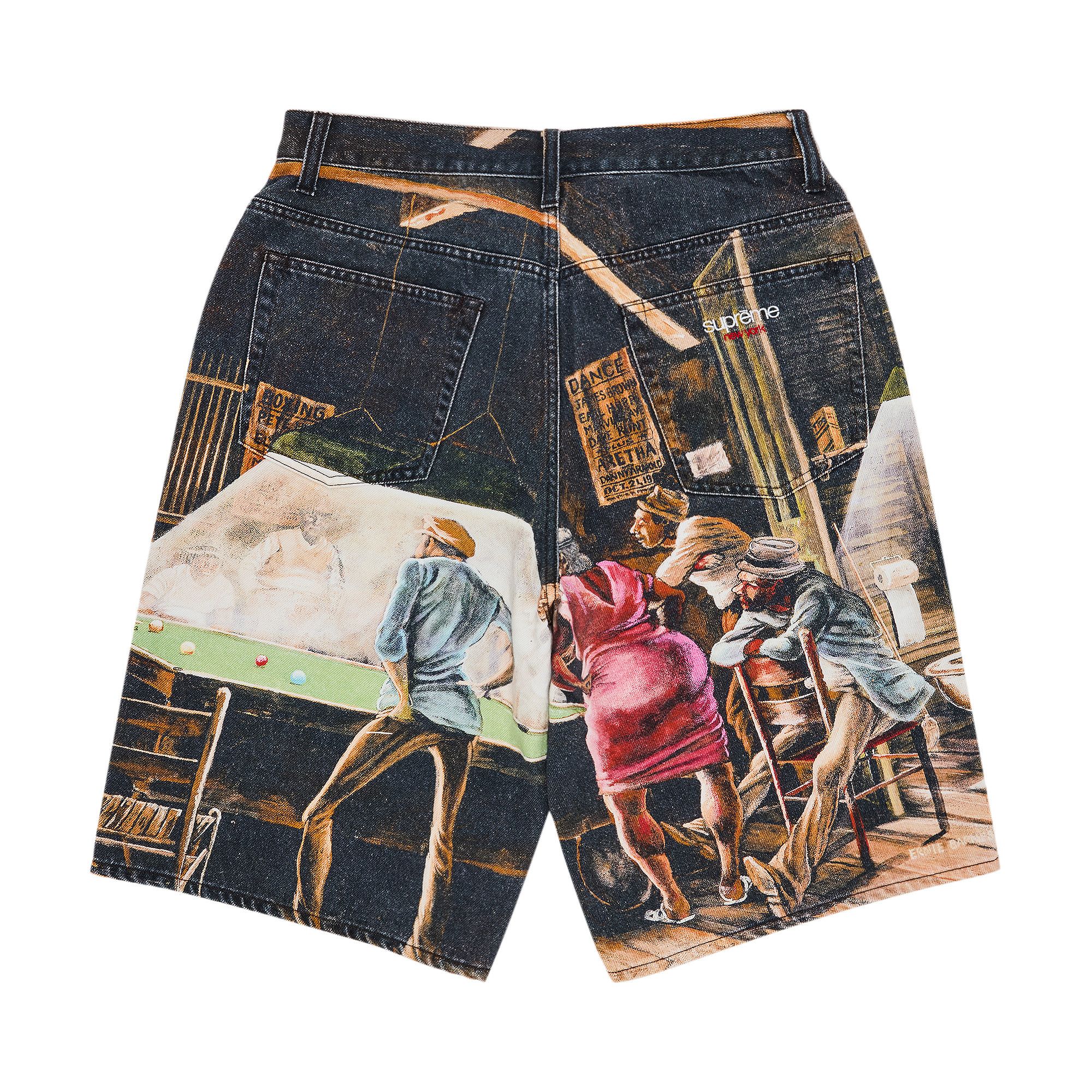 Supreme Ernie Barnes Baggy Denim Short (SS25) - $168