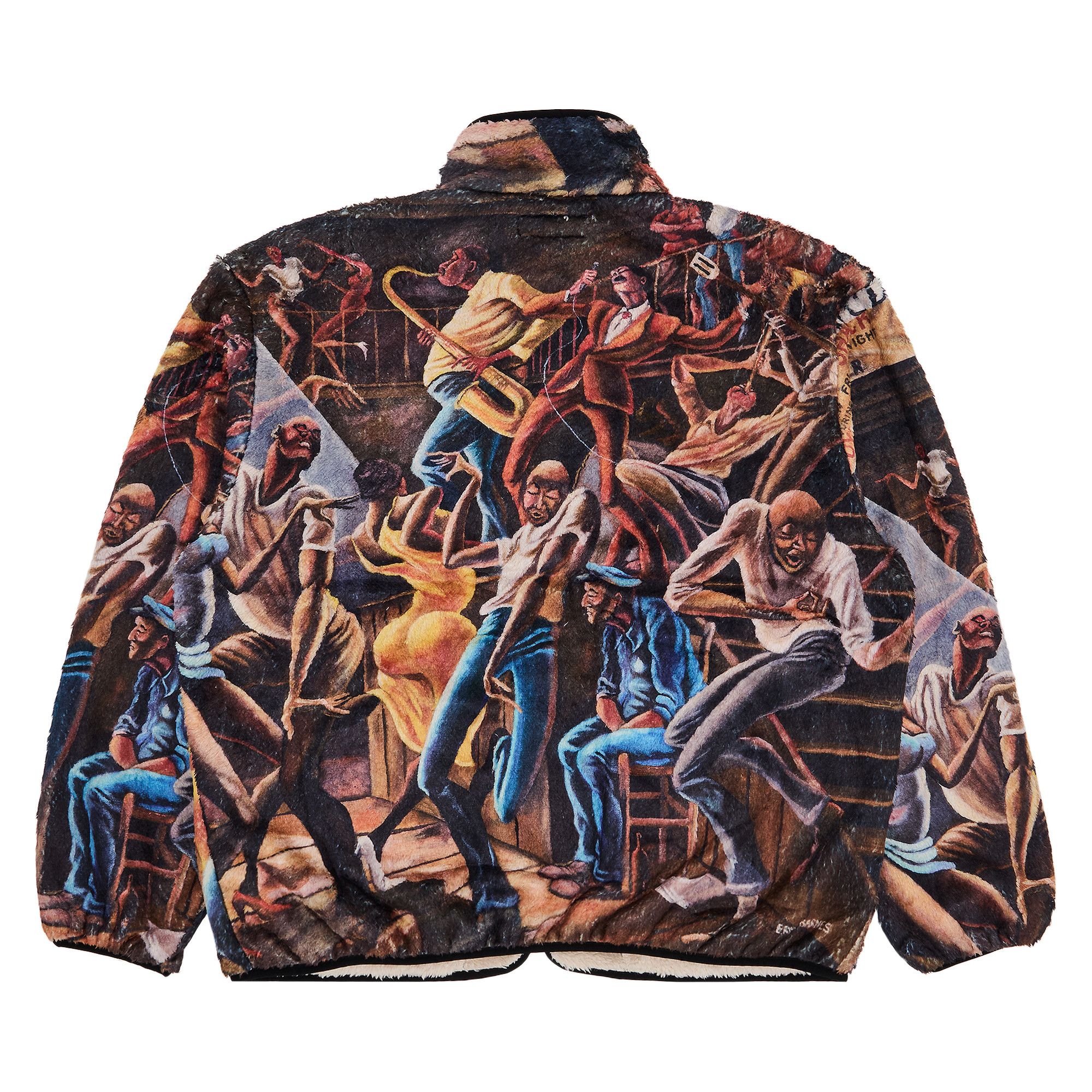 Buy Supreme x Ernie Barnes Fleece Jacket 'Multicolor' - SS25J89