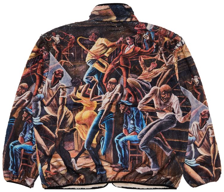 Supreme x Ernie Barnes Fleece Jacket Multicolor