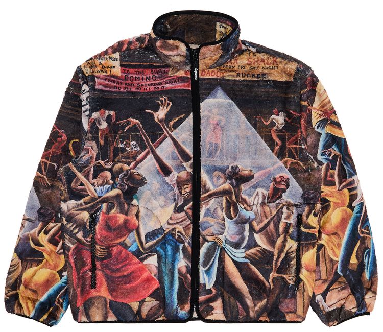 Supreme x Ernie Barnes Fleece Jacket Multicolor