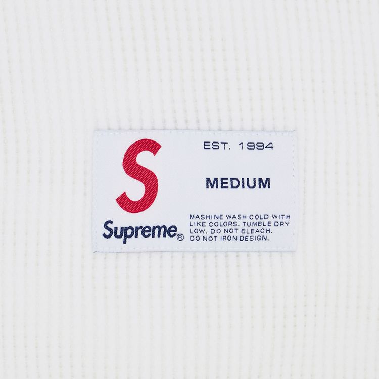 Supreme Polartec Mesh Long Sleeve Football Top White