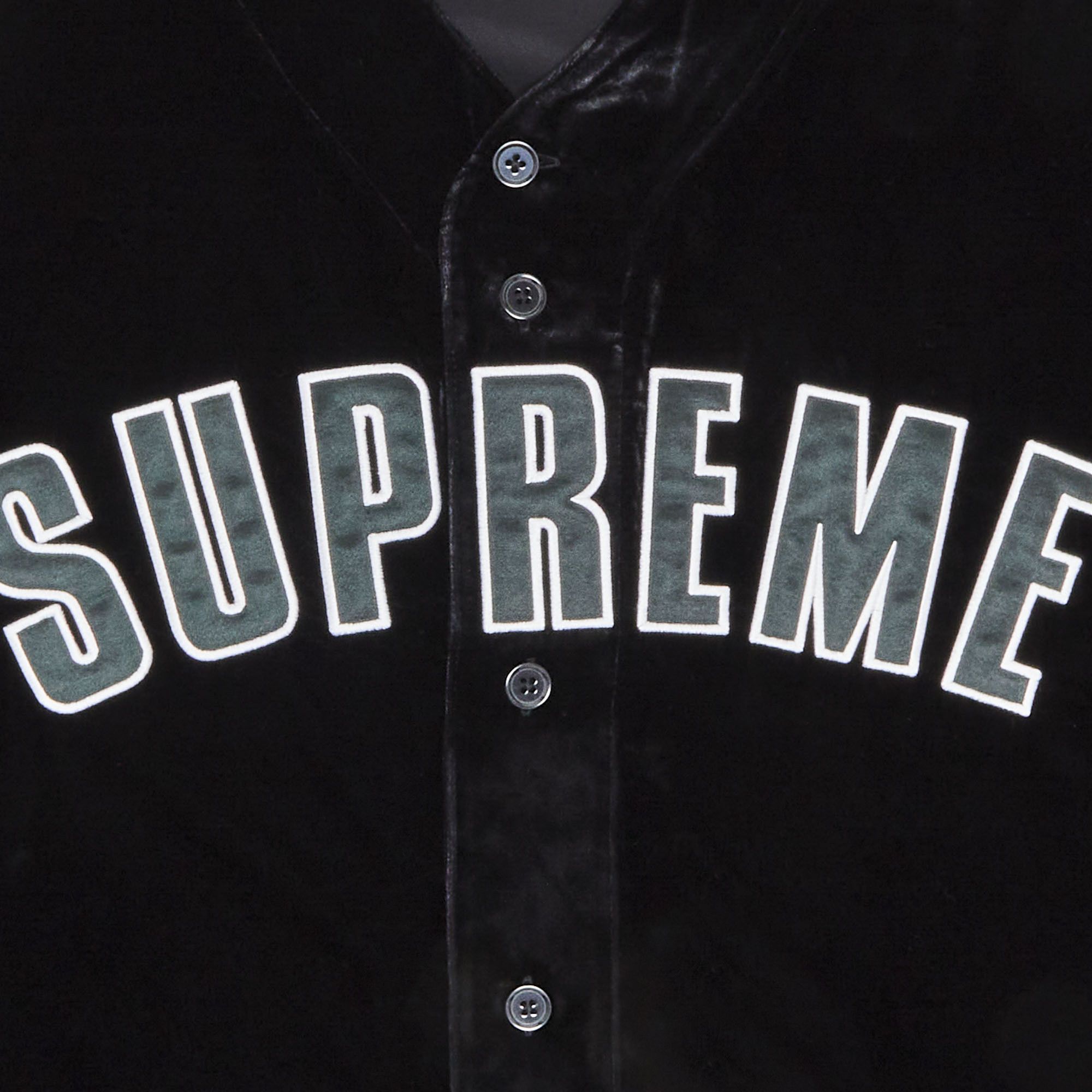【公式ショップ】 Velvet Supreme Buy Baseball BLACK SS25KN69 - 'Black' Jersey トップス