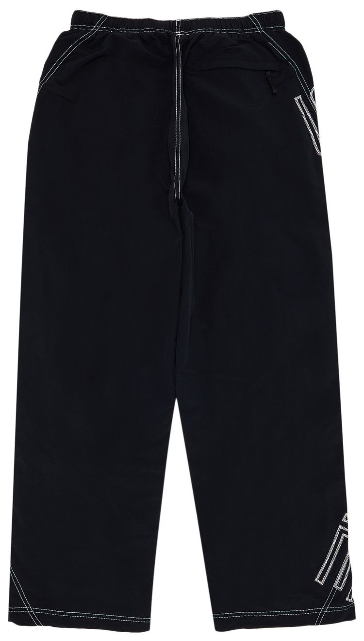 Supreme Spellout Embroidered Track Pant Black