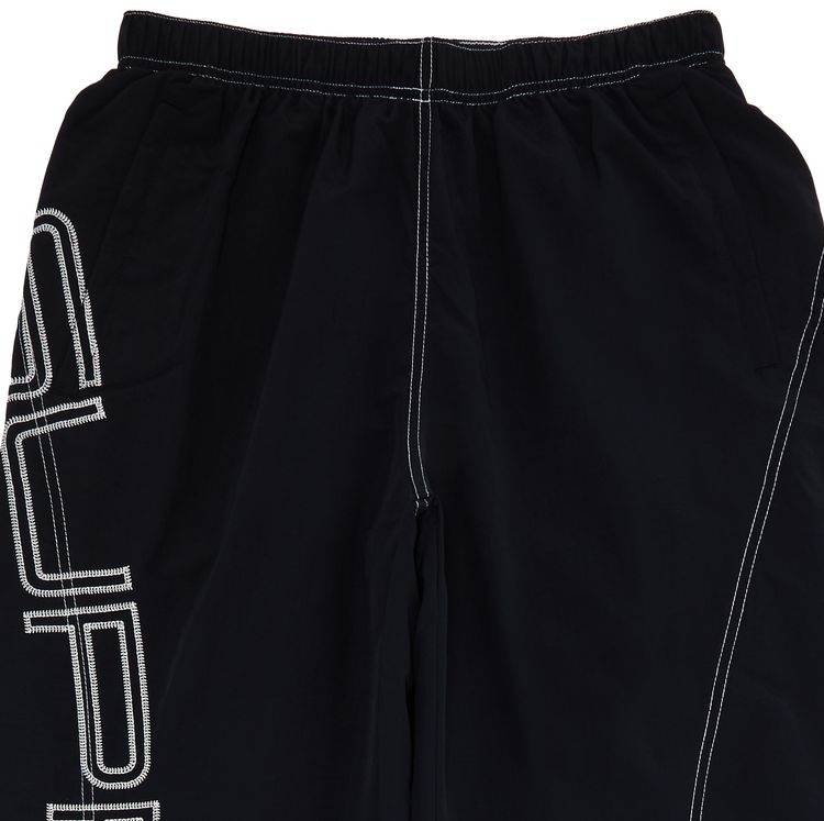 Supreme Spellout Embroidered Track Pant Black
