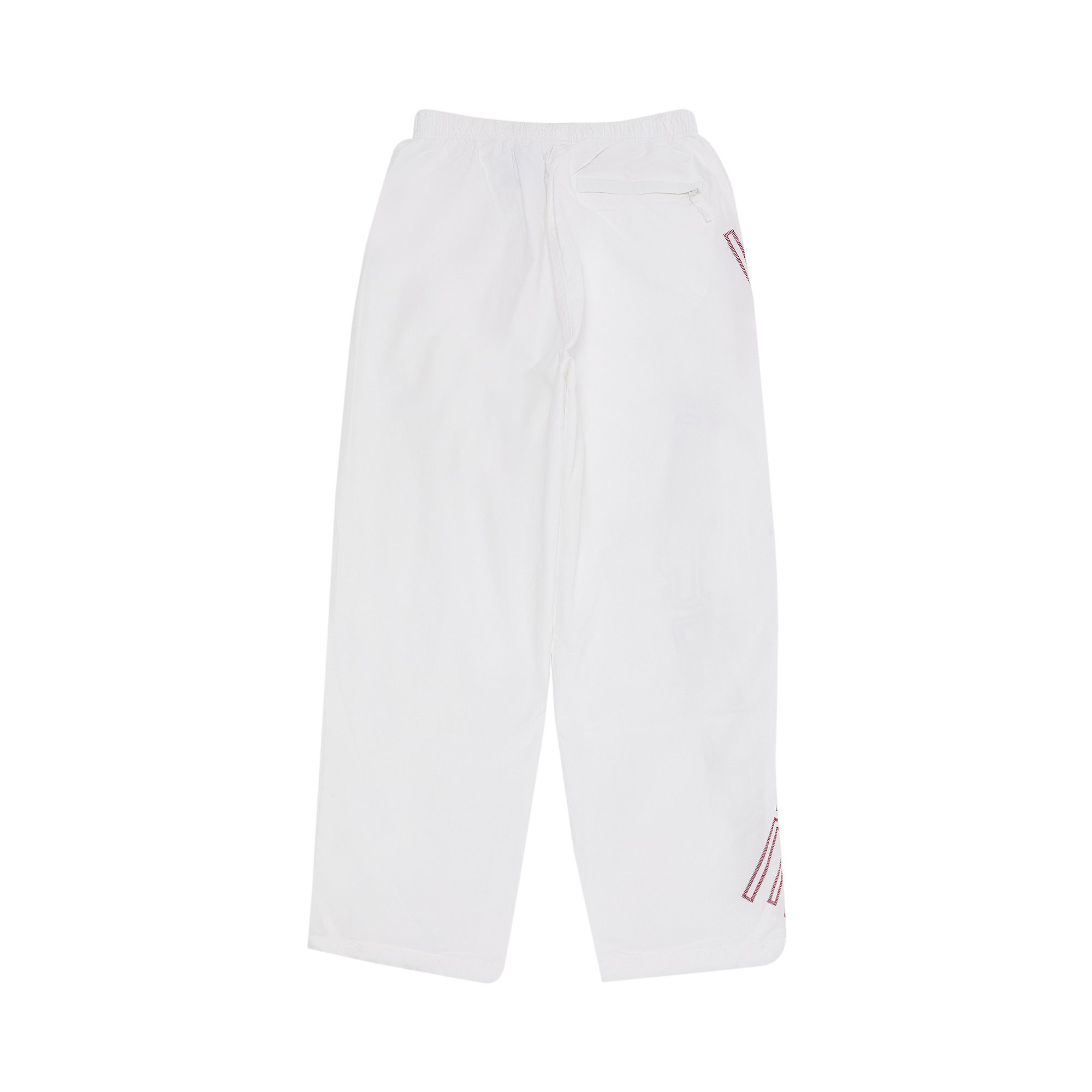 Buy Supreme Spellout Embroidered Track Pant 'White' - SS25P70