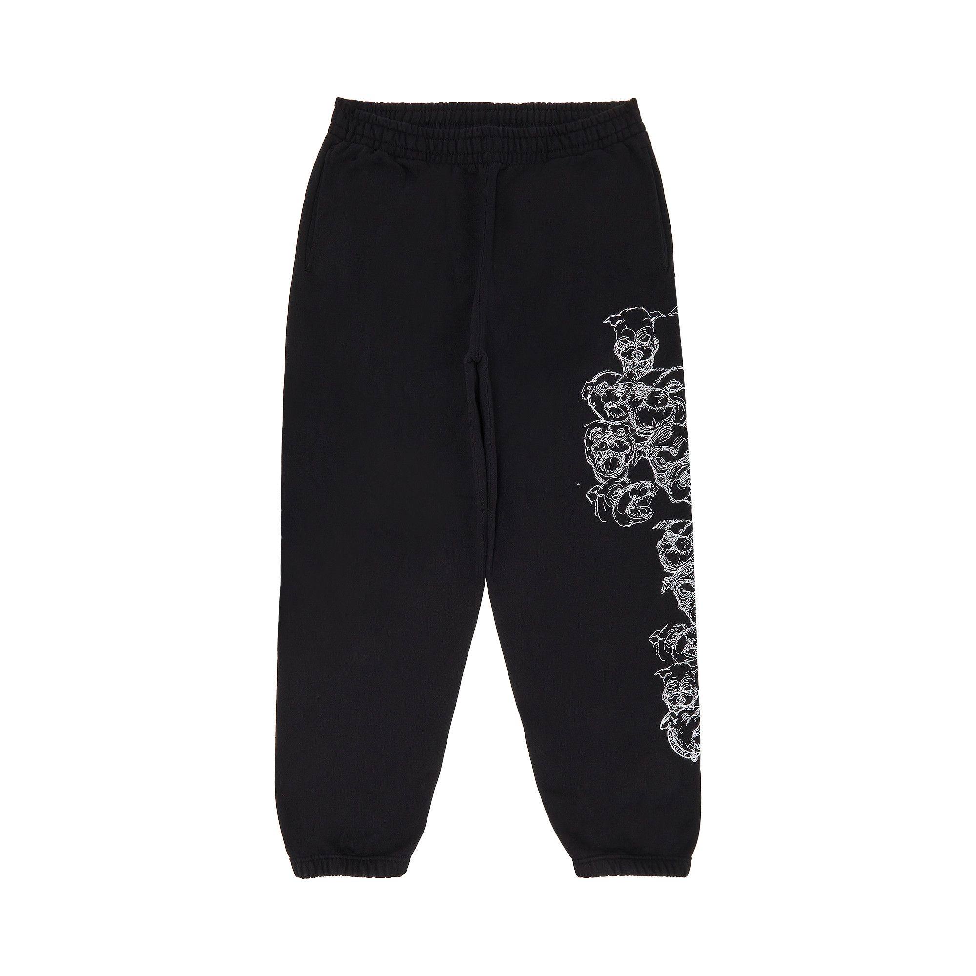 Buy Supreme Pitbulls Embroidered Sweatpant 'Black' - SS25P78