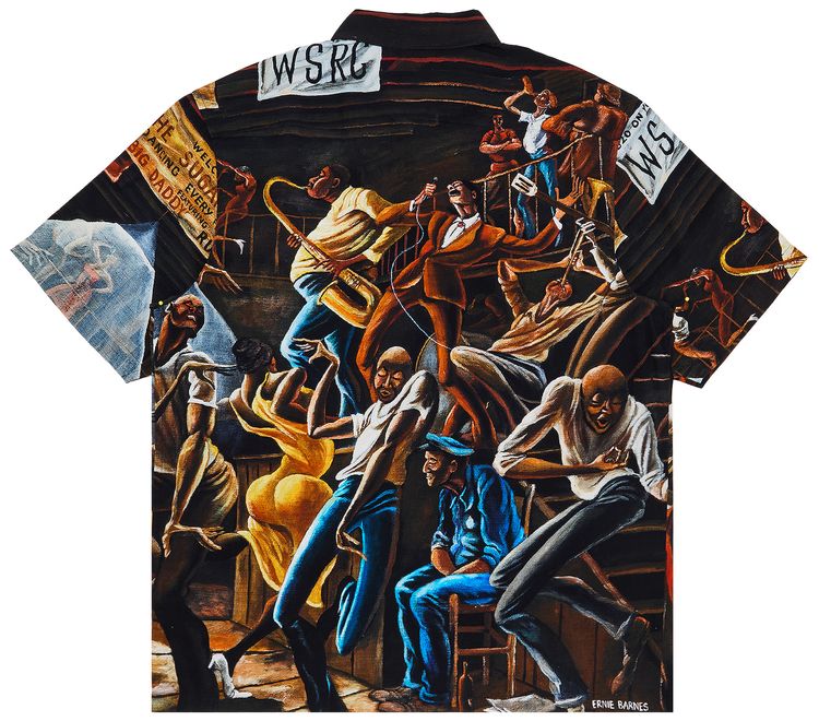 Supreme x Ernie Barnes Short Sleeve Shirt Dance