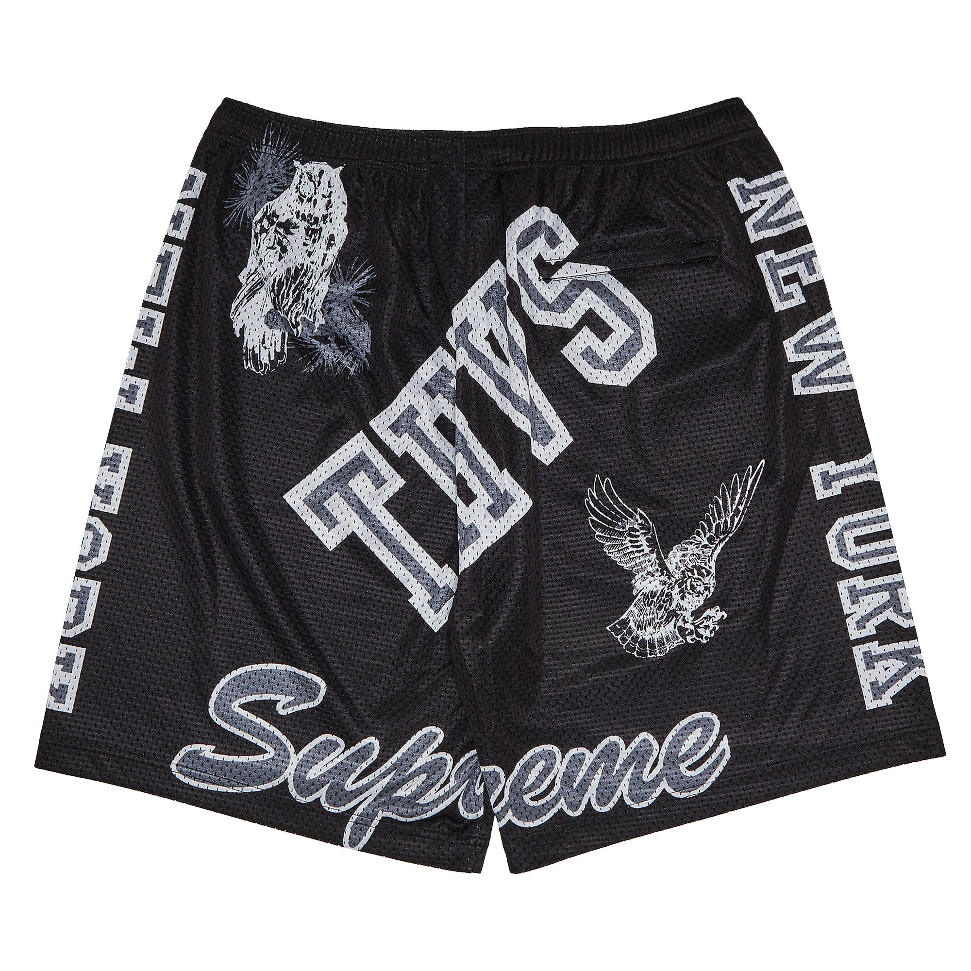 Buy Supreme Varsity Mesh Short 'Black' - SS25SH41 BLACK | GOAT