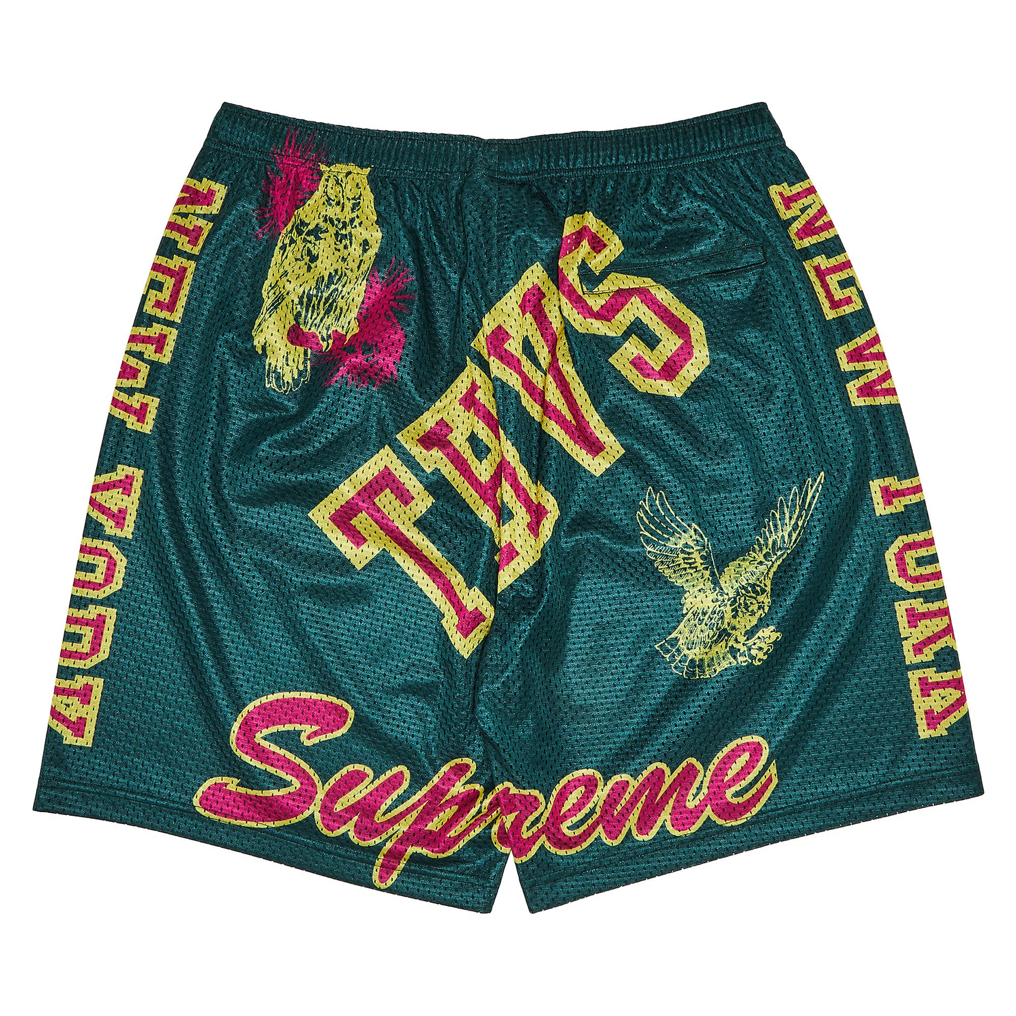 ウェア supreme varsity mesh short dark green Supreme Varsity Mesh Short Dark Green (Size Large) - READY