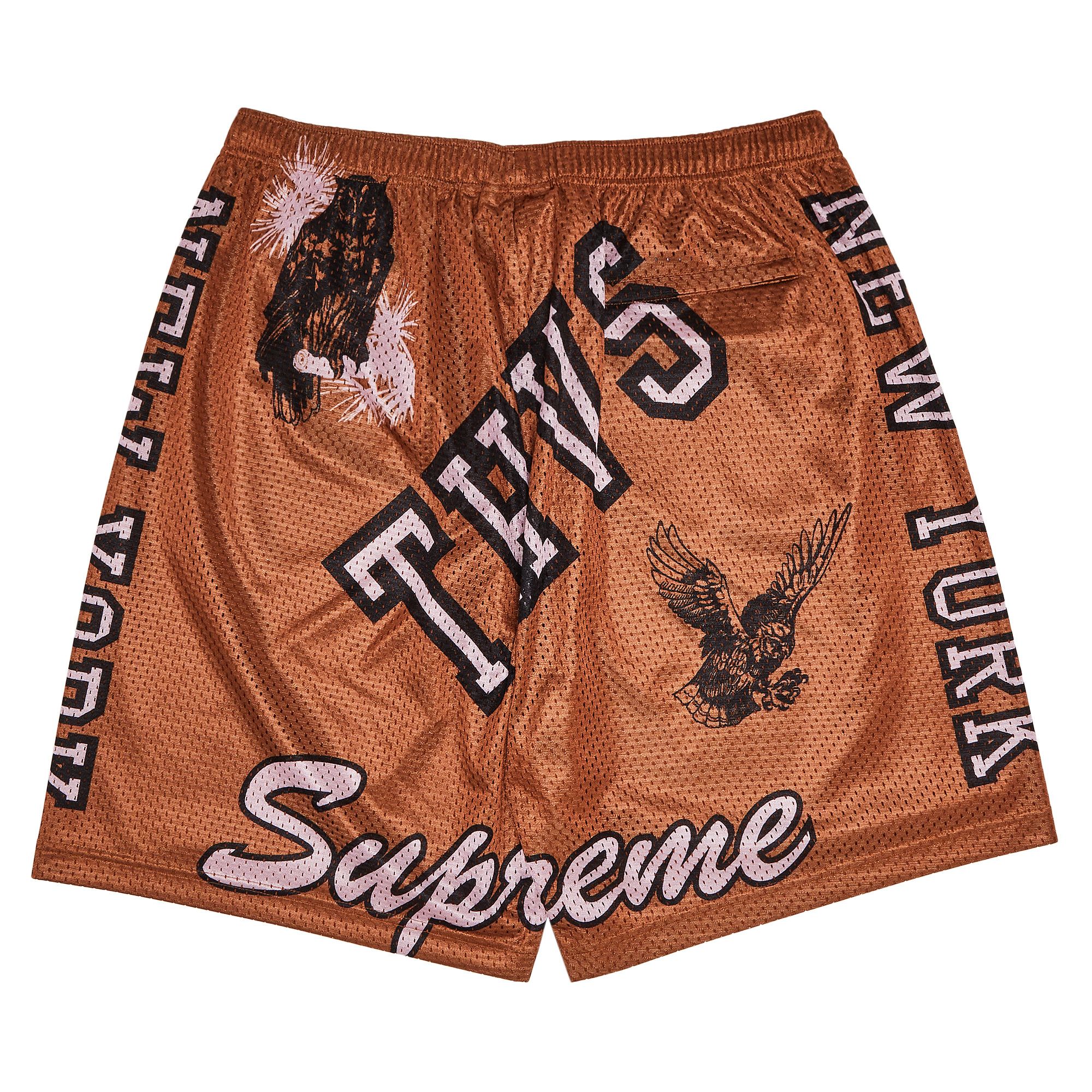 【お試し価格！】 Buy Supreme GOAT | RUST SS25SH41 - 'Rust' Short Mesh Varsity ウェア