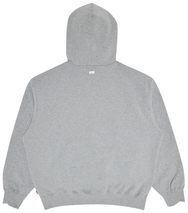 Supreme x BB Simon Zip Up Hooded Sweatshirt Heather Grey