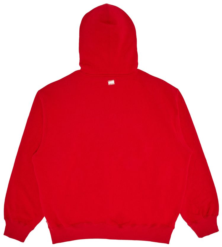 Supreme x BB Simon Zip Up Hooded Sweatshirt Red