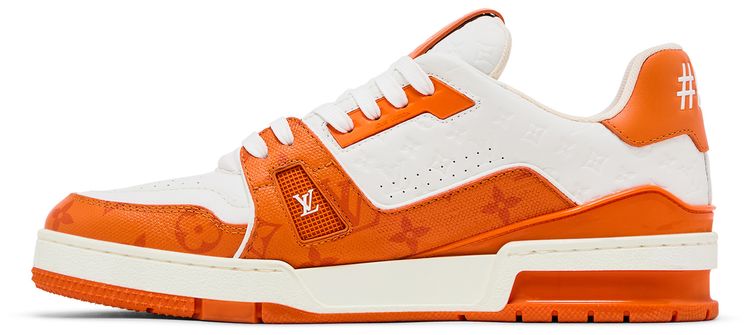 Louis Vuitton Trainer Low Orange Monogram