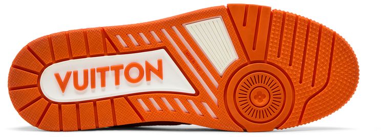 Louis Vuitton Trainer Low Orange Monogram
