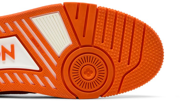 Louis Vuitton Trainer Low Orange Monogram