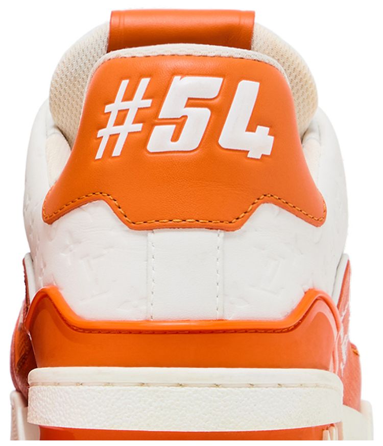 Louis Vuitton Trainer Low Orange Monogram