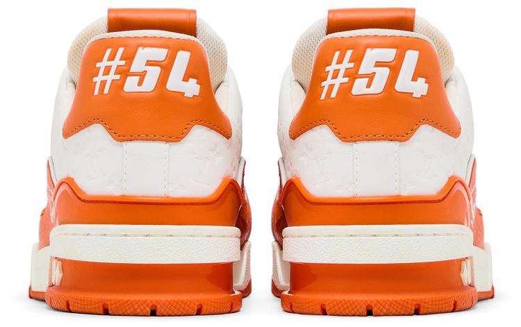 Louis Vuitton Trainer Low Orange Monogram