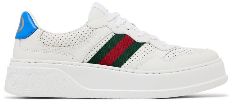 Gucci Wmns Chunky GG Web Sneaker White Blue