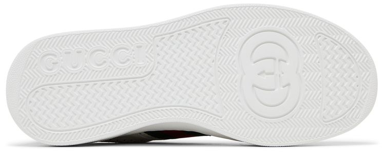 Gucci Wmns Chunky GG Web Sneaker White Blue