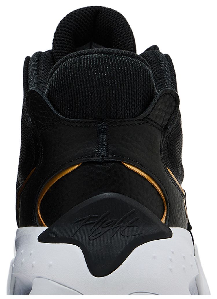 Air Jordan Max Aura 4 Black Metallic Gold