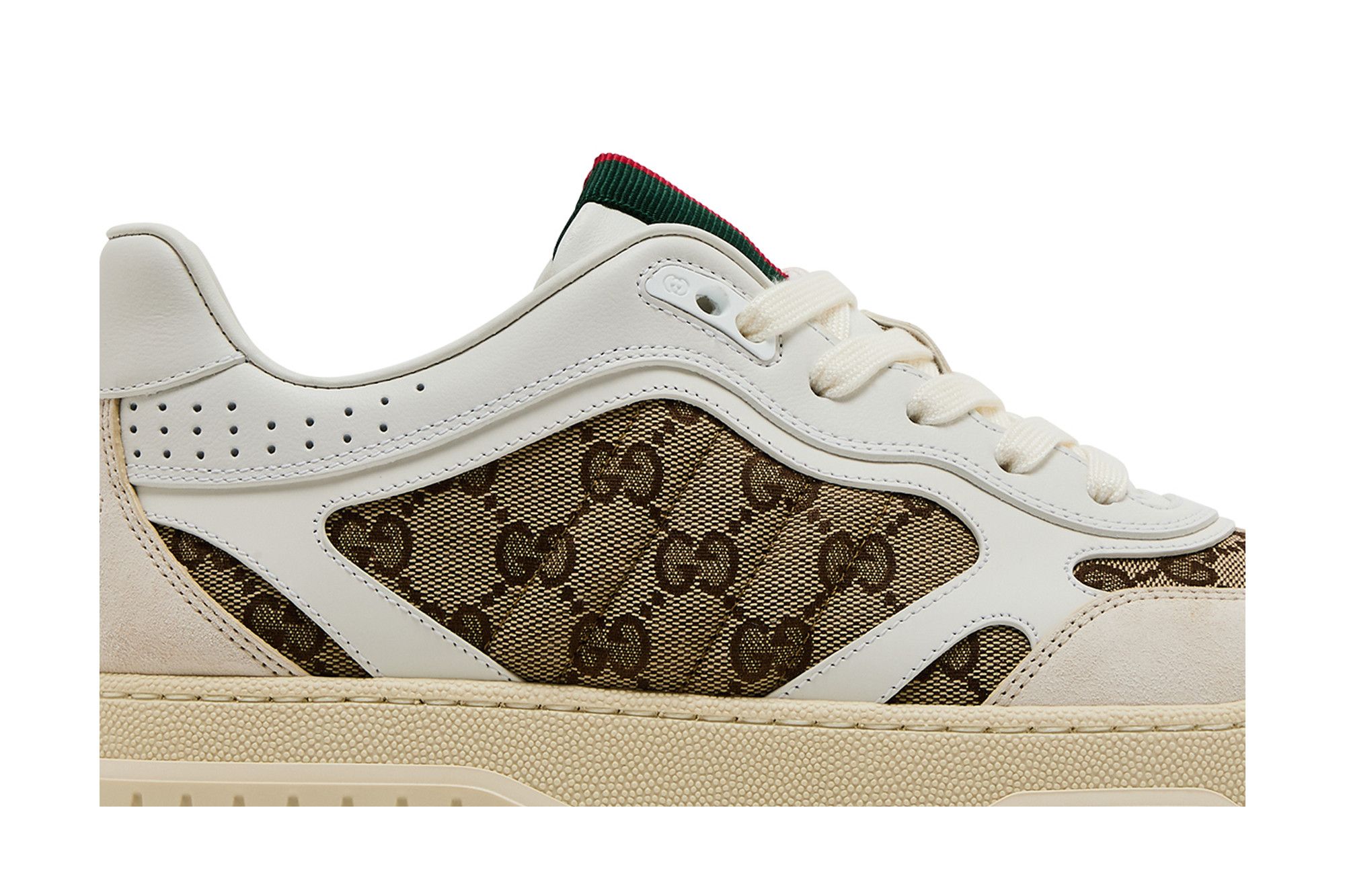 Buy Gucci Re-Web Sneaker 'GG Canvas - White Beige' - 787476