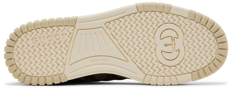 Gucci Re Web Sneaker GG Canvas   White Beige
