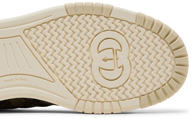 Gucci Re Web Sneaker GG Canvas   White Beige