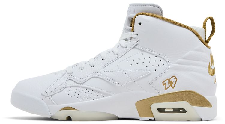 Air Jordan MVP White Metallic Gold