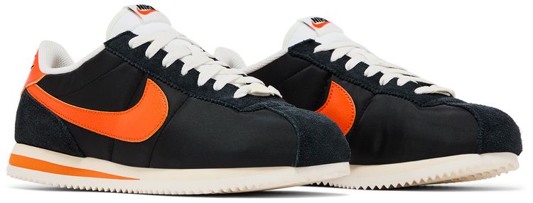 Nike Cortez TXT Black Safety Orange