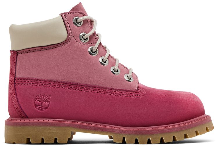 Timberland 6 Inch Premium Boot Toddler Pink