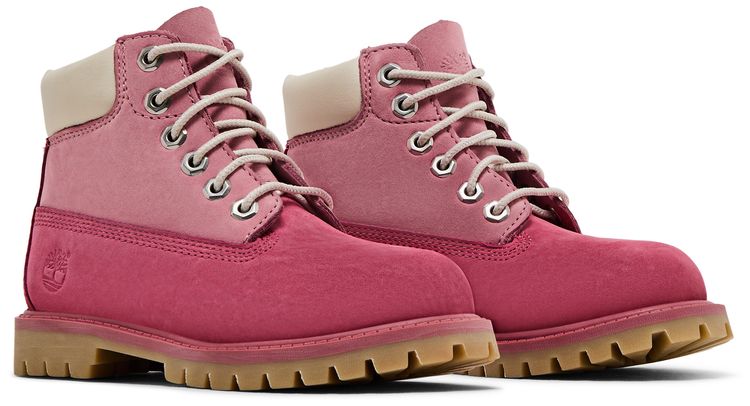 Timberland 6 Inch Premium Boot Toddler Pink