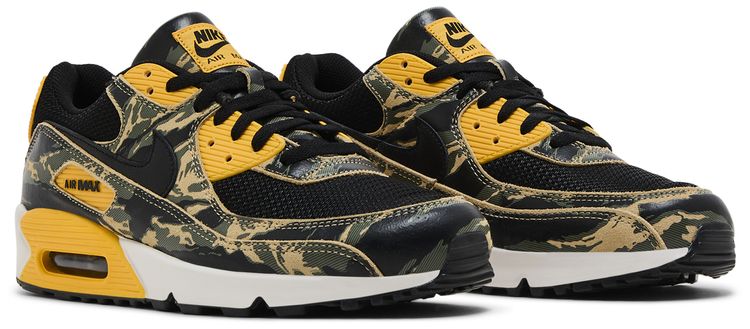 Nike Air Max 90 Premium Camo Pack   University Gold