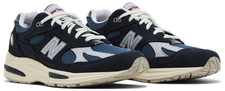 New Balance 991v2 Made in England Vintage Sport Pack   Navy