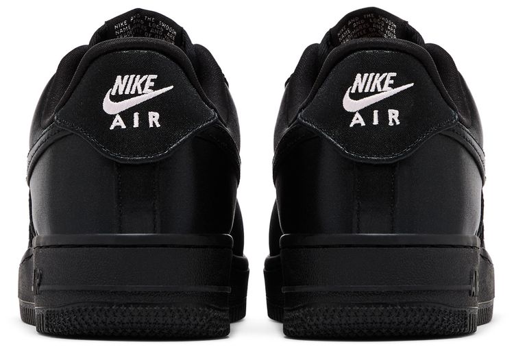 Nike Wmns Air Force 1 Low Black Satin