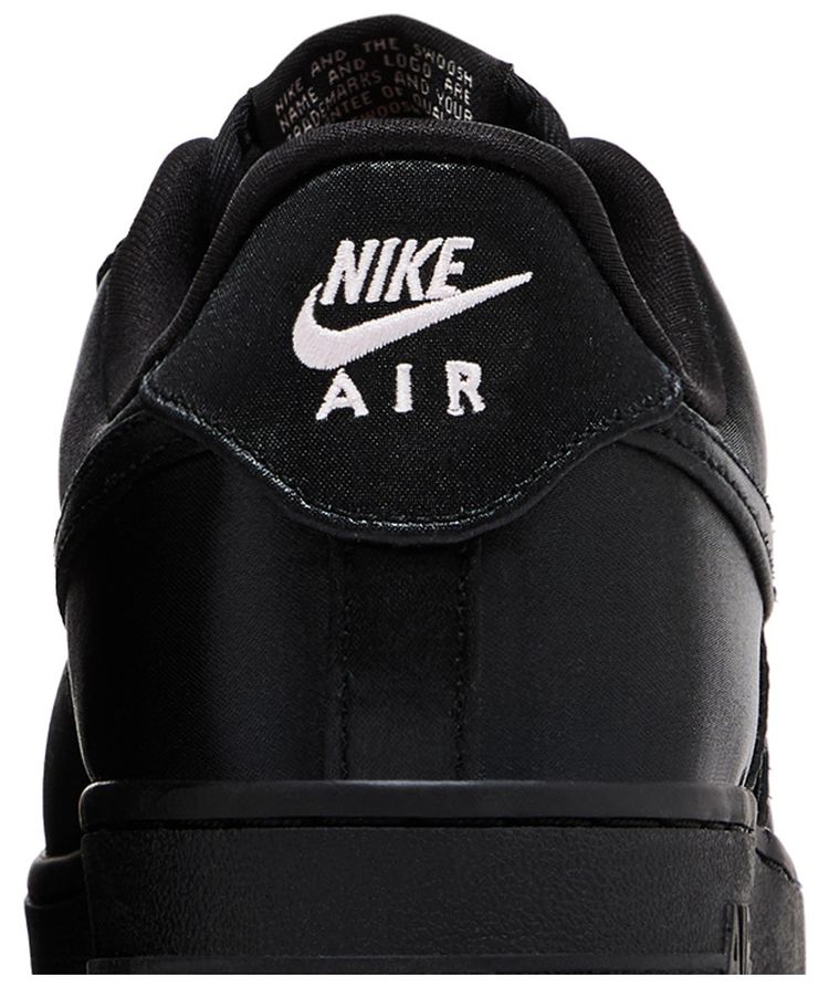 Nike Wmns Air Force 1 Low Black Satin