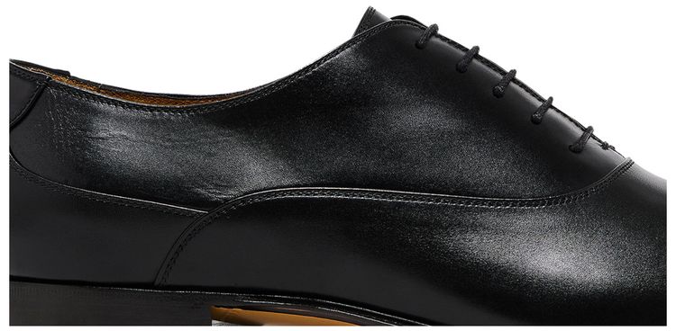 Gucci Lace up Shoe Double G   Black